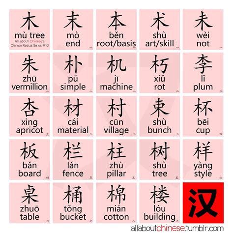 木英文|Chinese Word: 木